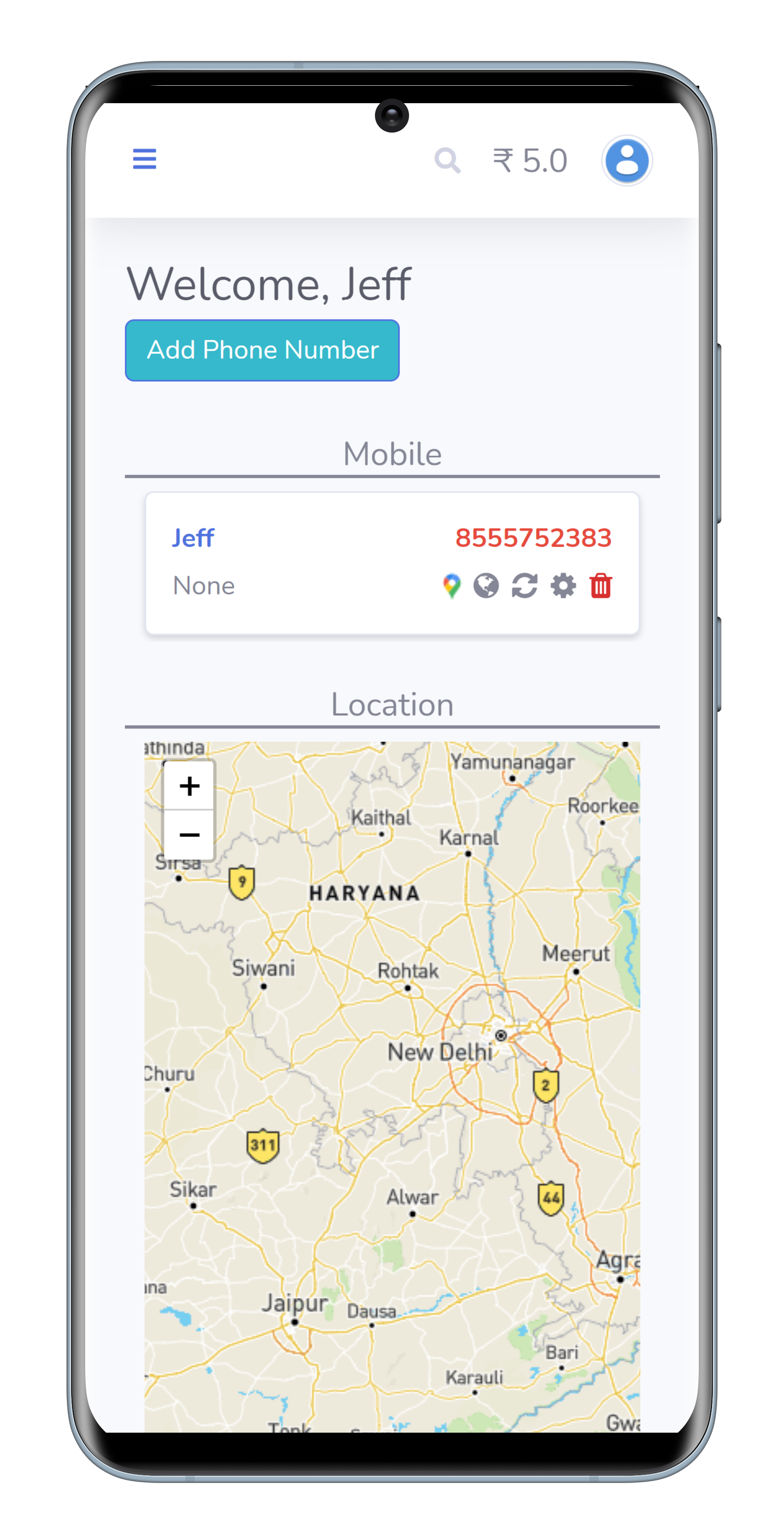 sim based tracking